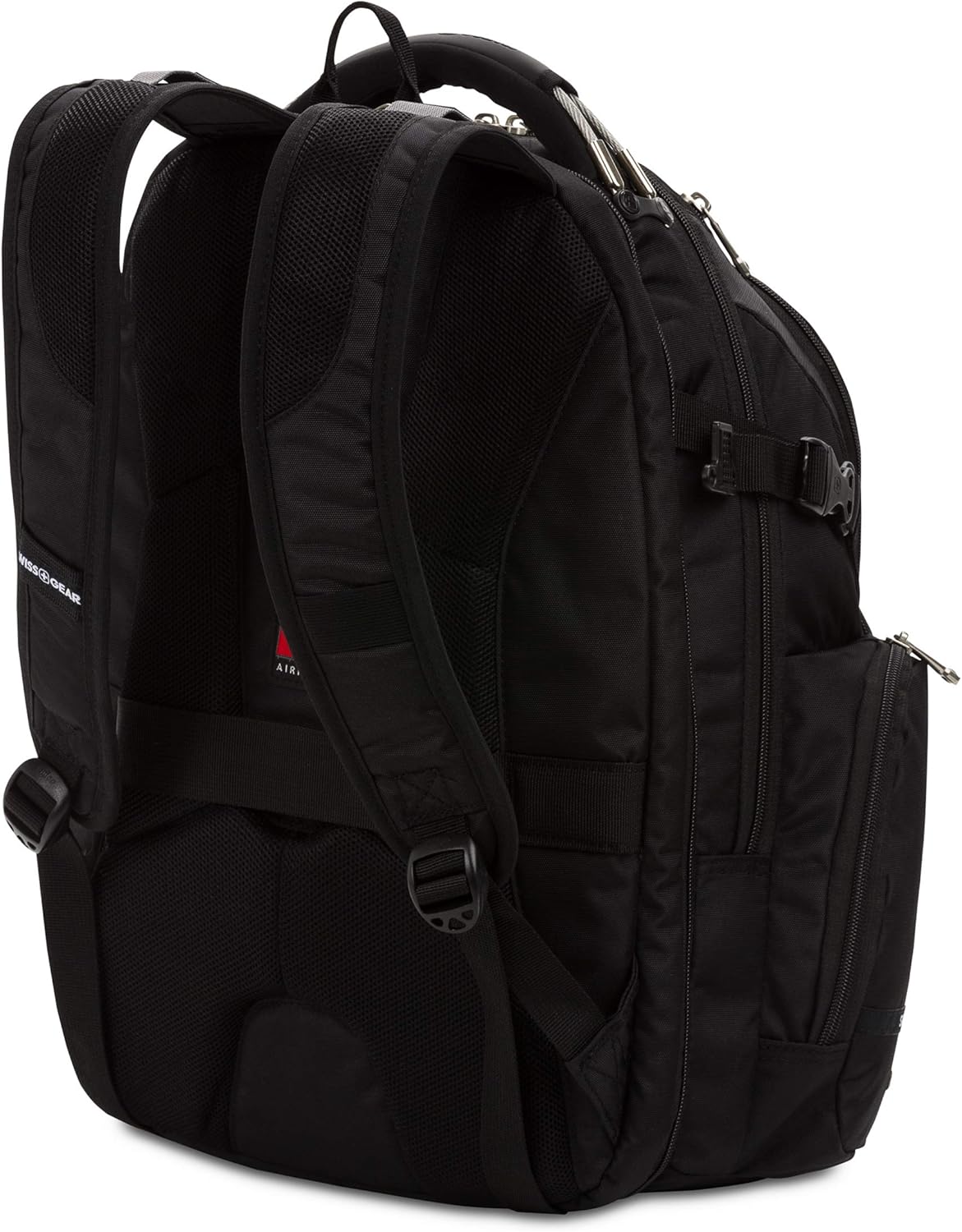 SwissGear โน้ตบุ๊กสำหรับผู้ชาย สีดำ ขนาดใหญ่
