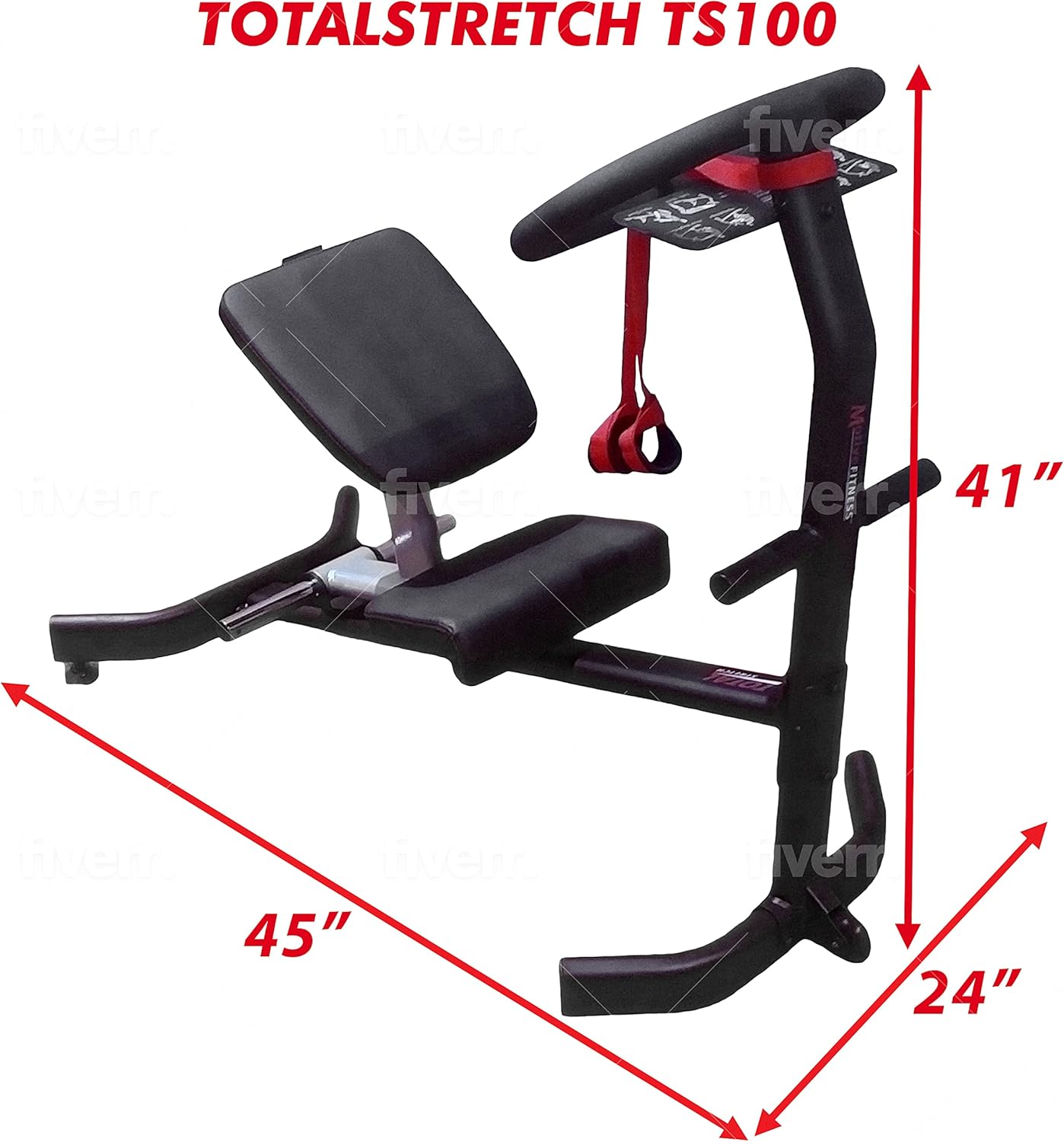 TotalStretch TS100 Commercial Back  Body Stretching Machine · v4