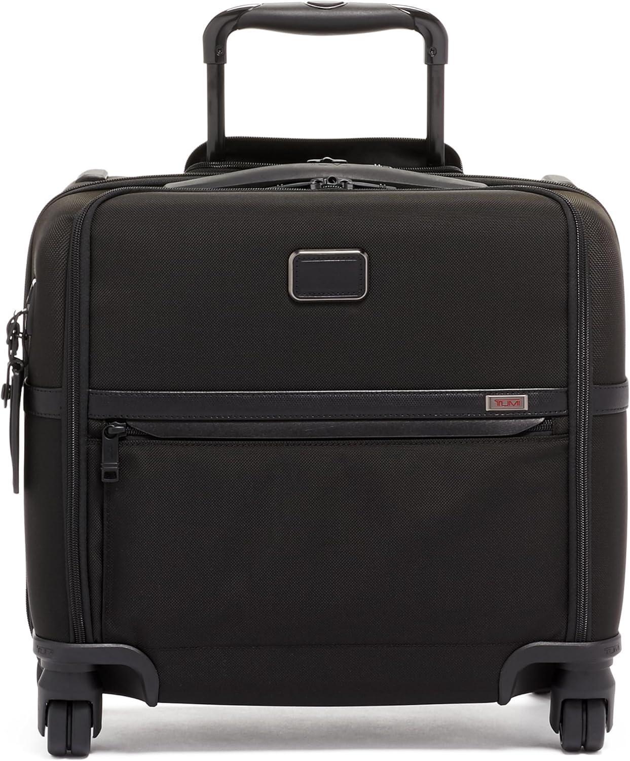 TUMI - Alpha Compact 4 Wheeled Brief - Laptop Bag for Commuting  Travel - Rolling Briefcase amp; Computer Bag - Use as Carry On