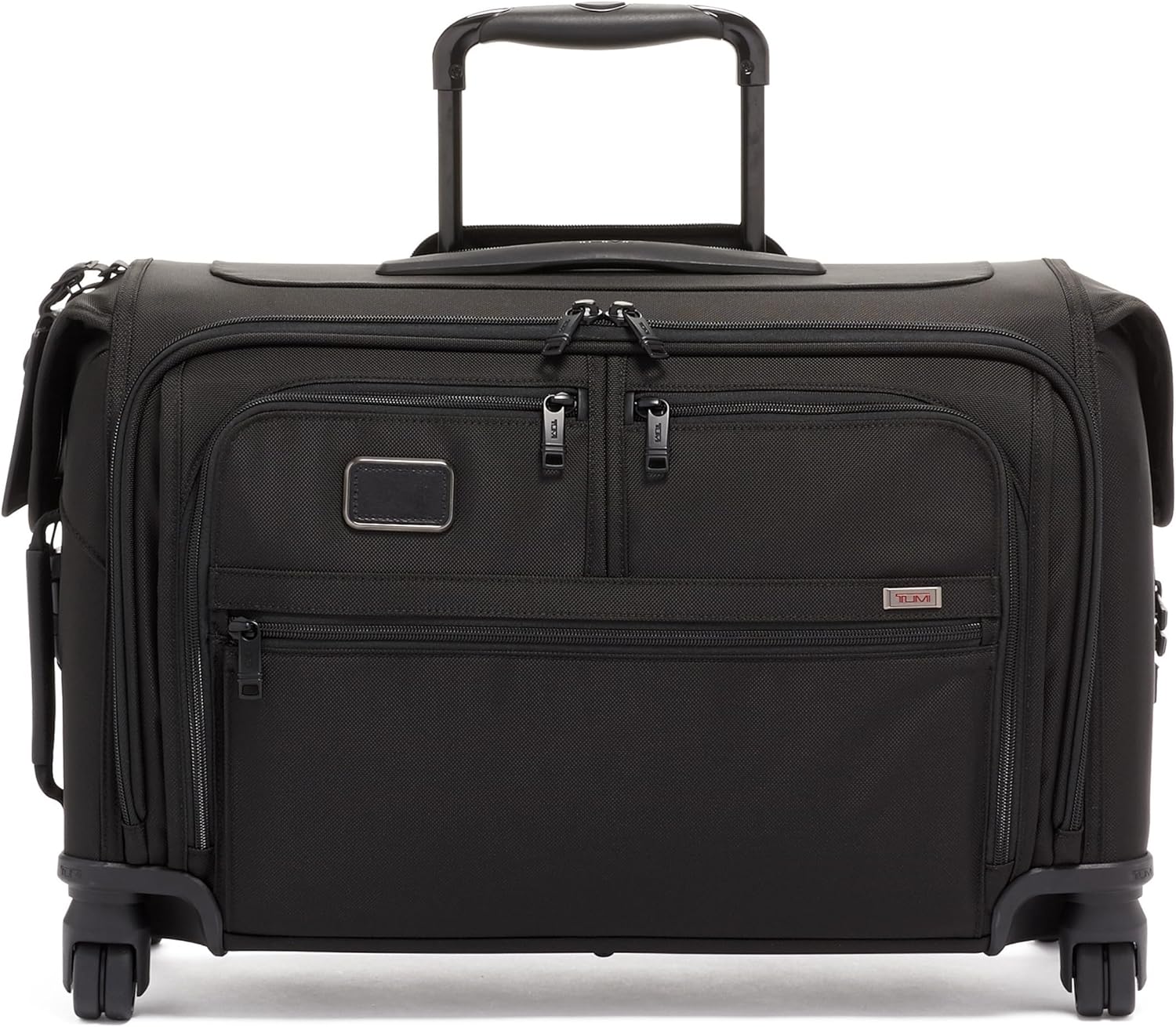 TUMI - Alpha Garment 4 Wheeled Carry-On - Garment Compartment Fits 6 Suits or Dresses - Carry On Luggage for Travel - Black · v5