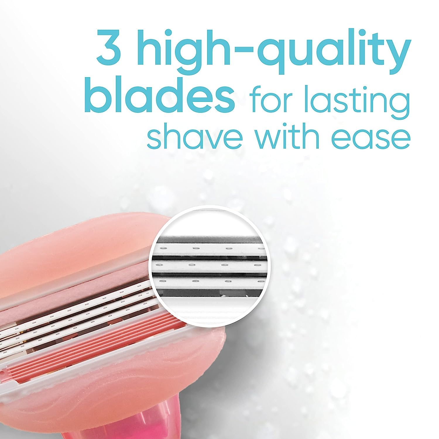 Gillette Venus ComfortGlide Razors for Women, 1 Venus Razor, 4 Razor Blade Refills, White Tea Scented Gel Bars