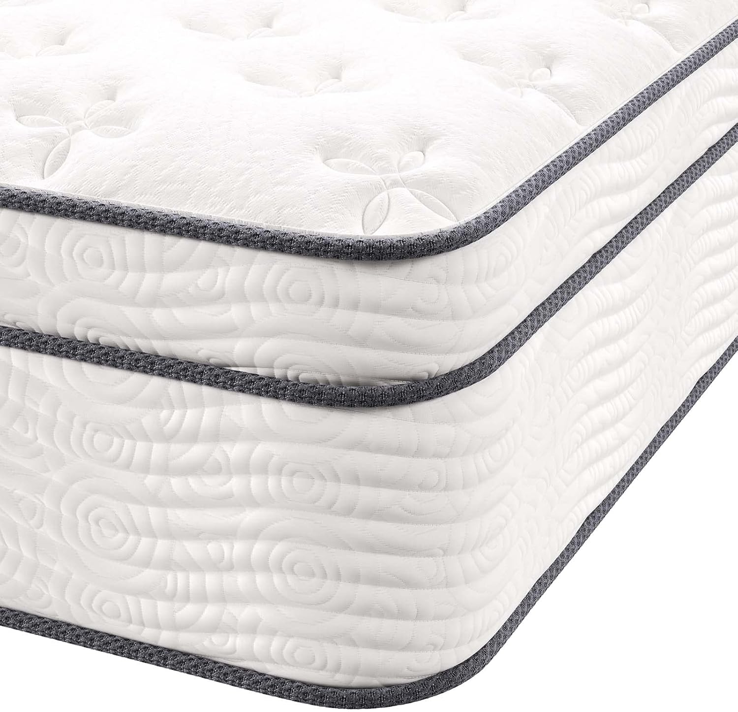 Modway Jenna 14” Innerspring and Memory Foam Full Mattress With Individually Encased Coils · v2