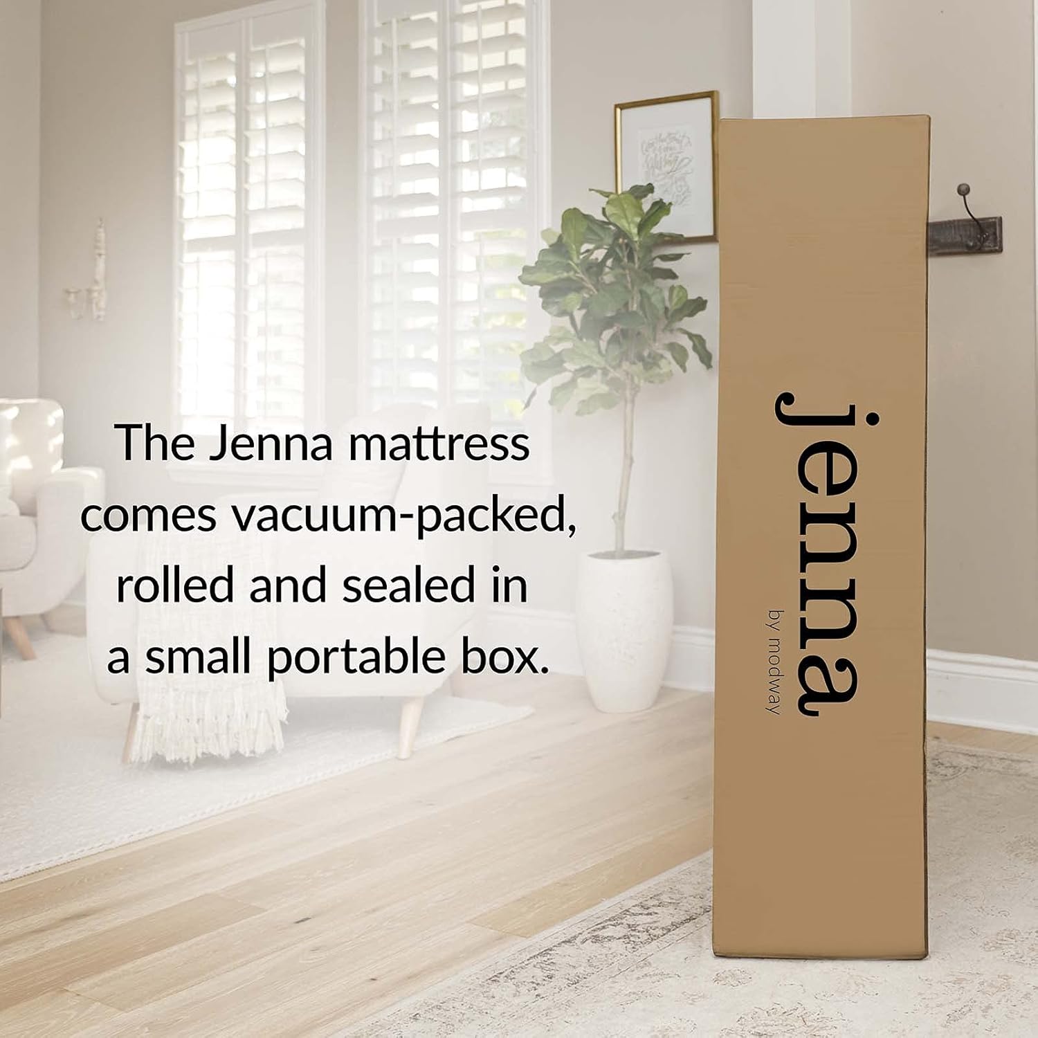 Modway Jenna 14” Innerspring and Memory Foam Full Mattress With Individually Encased Coils · v2