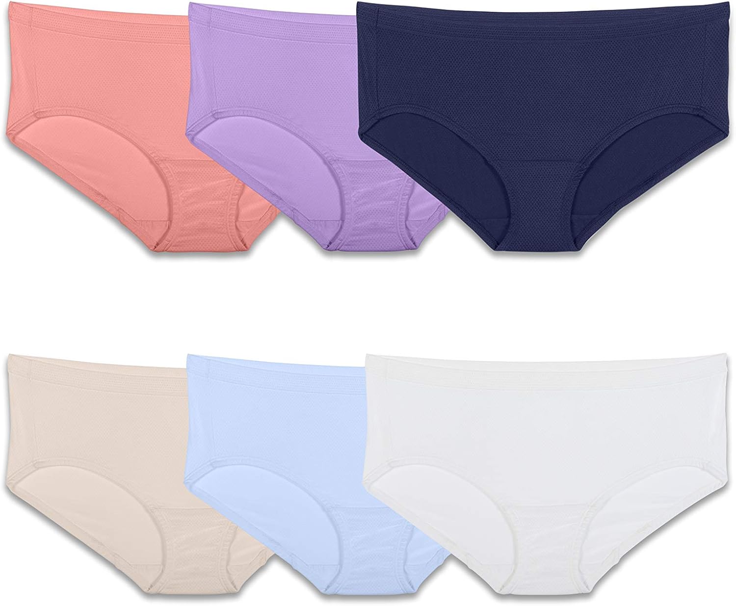 Fruit of the Loom womens Fit for Me Plus Size Underwear, Designed to Fit Your Curves