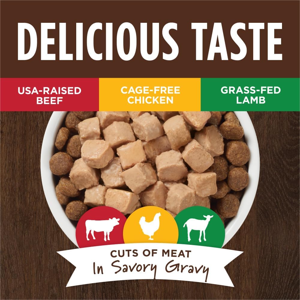 Comida para perros Instinct Healthy Cravings, sin cereales, paquete variado, natural y húmedo, de Natures Variety, 3 onzas (paquete de 12)