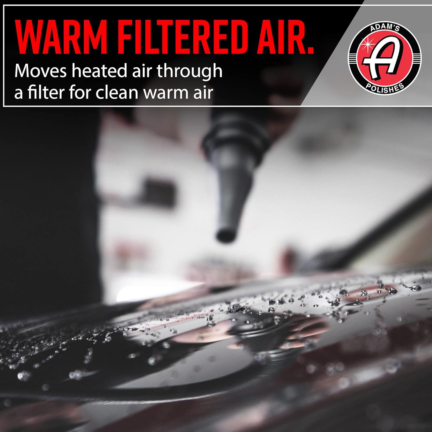 Adams Air Cannon Car Dryer Blower - Powerful Detailing Wash | Filtered Dryers, Blowers  Blades Safer Than Microfiber Towel Cloth · v5