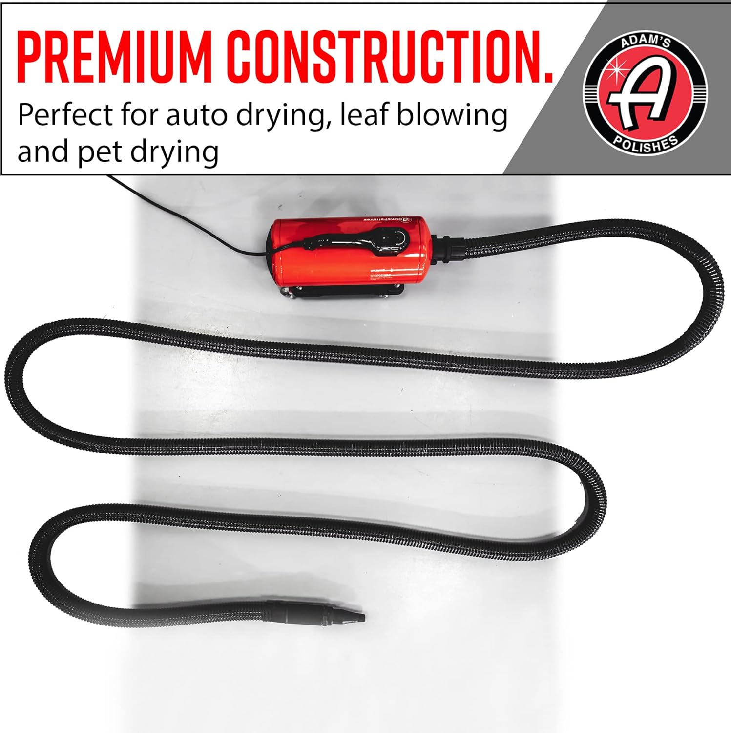 Adams Air Cannon Car Dryer Blower - Powerful Detailing Wash | Filtered Dryers, Blowers  Blades Safer Than Microfiber Towel Cloth · v5