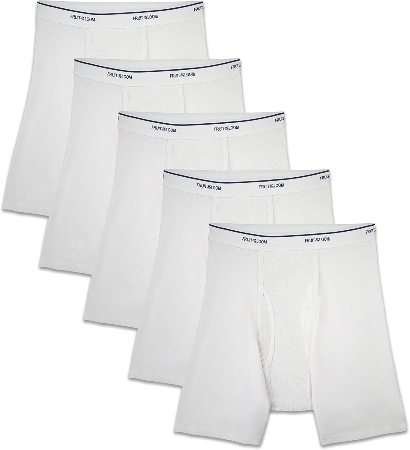 Fruit of the Loom Mens No Ride Up Boxer Brief