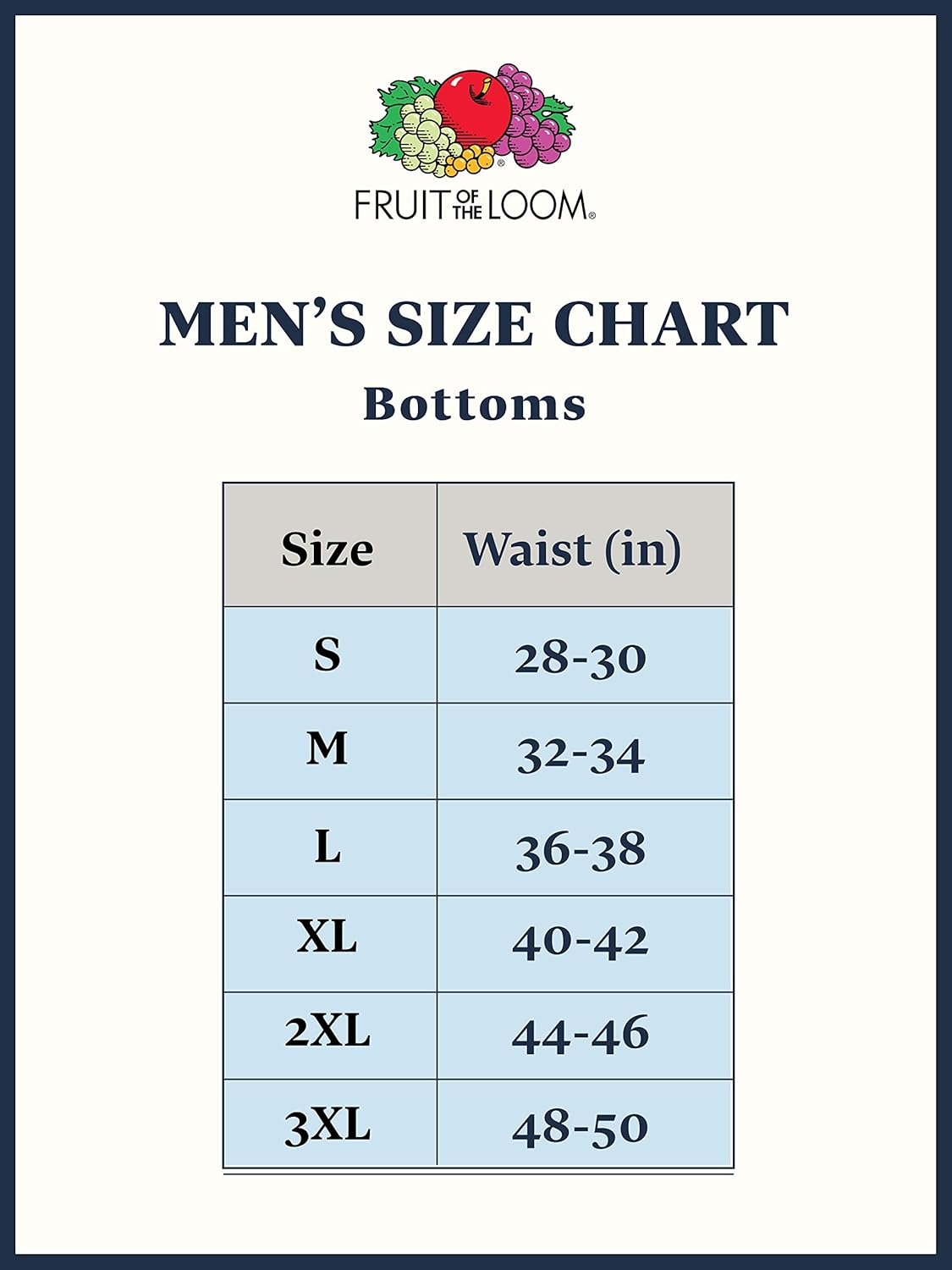 سروال بوكسر رجالي بدون ركوب من Fruit of the Loom