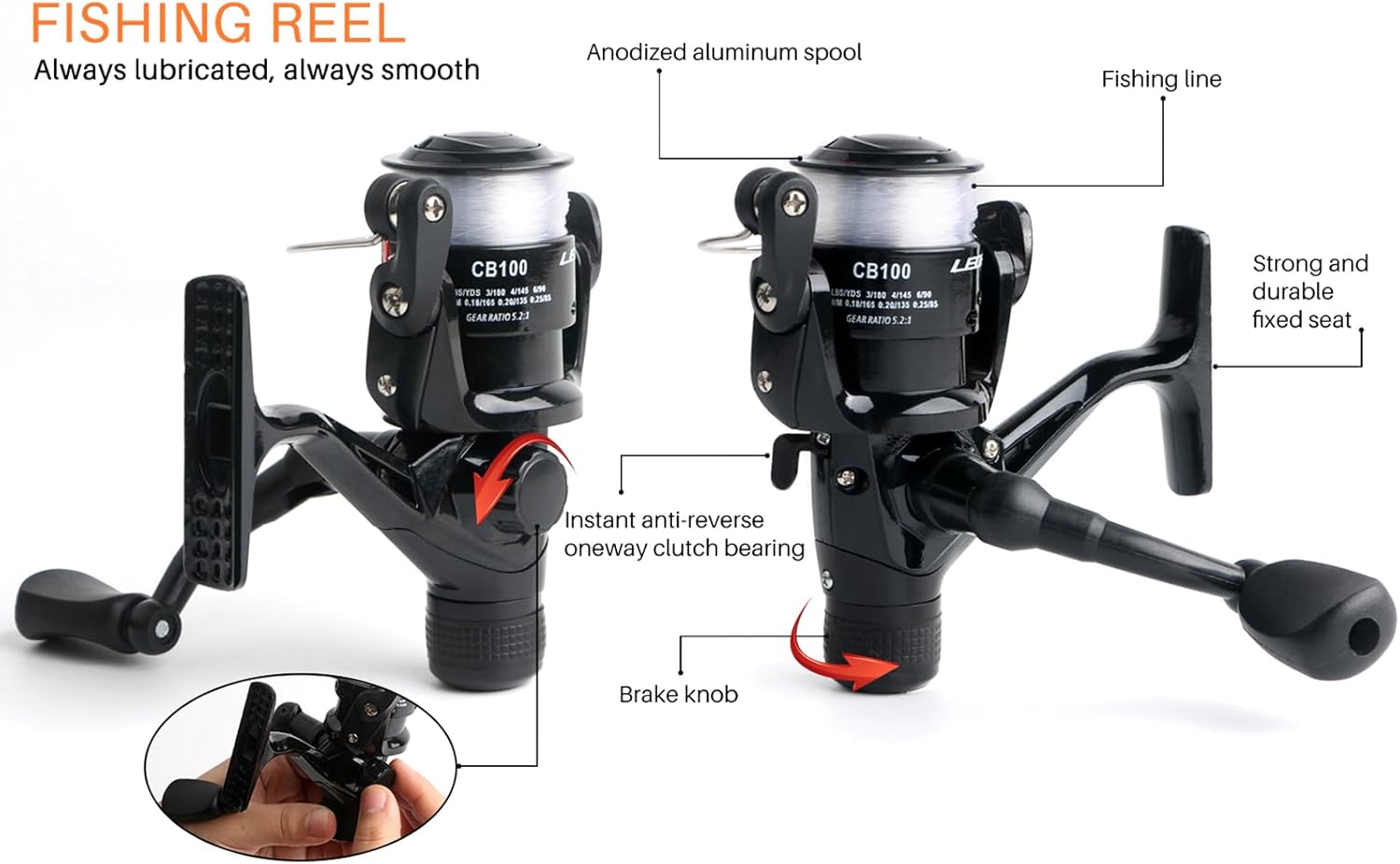 Telescopic Fishing Pole Reel Combo Ultralight Fishing Rod Spinning Reel with Tackle Bag All-in-One Fishing Accessories Fishing Gear Gifts Kit for Kids Adults Youth Beginner Saltwater Freshwater · v2