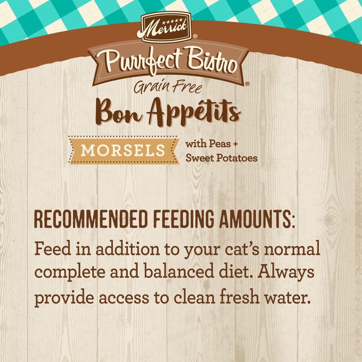 Merrick Purrfect Bistro Bon Appetits Premium Grain Free Wet Cat Food Topper, Salmon Recipe Morsels in Gravy - (Pack of 24) 3 oz. Pouches · v6