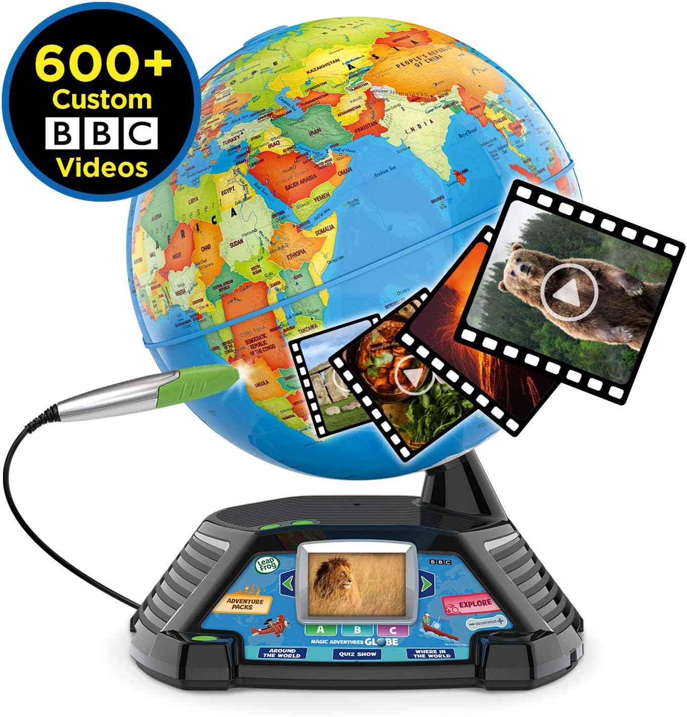 LeapFrog Magic Adventures Globe (Hayal Kırıklığı İçermeyen Ambalaj)