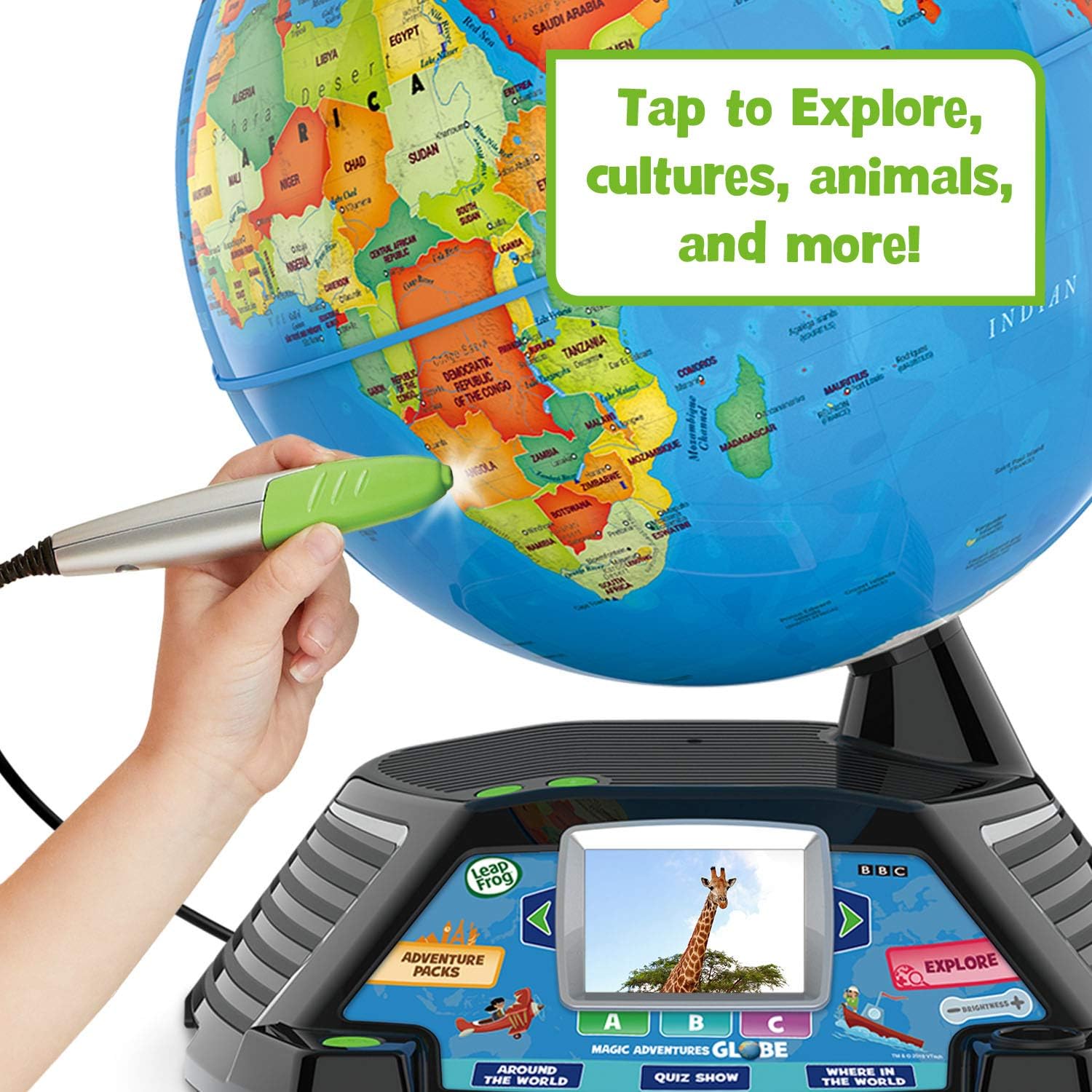 LeapFrog Magic Adventures Globe (Hayal Kırıklığı İçermeyen Ambalaj)