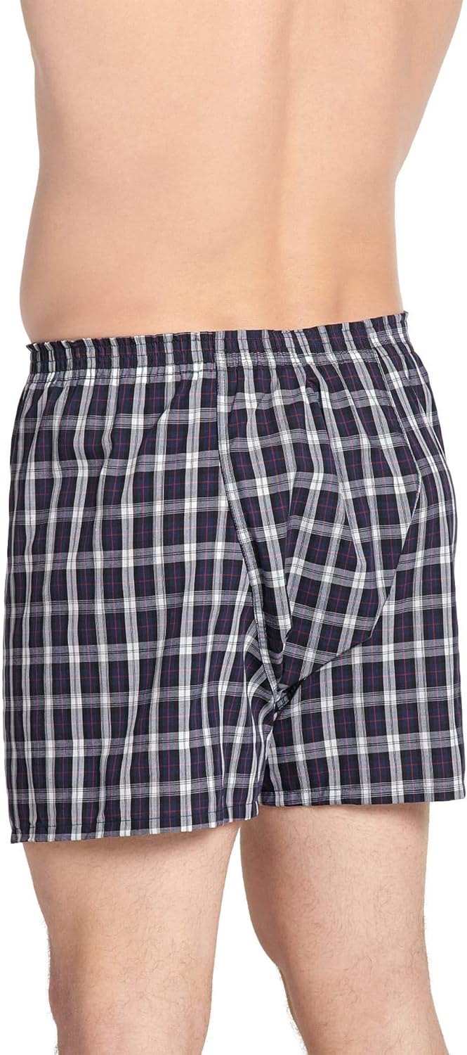Jockey Mens Underwear Classics Full Cut 5 Boxer - 3 Pack