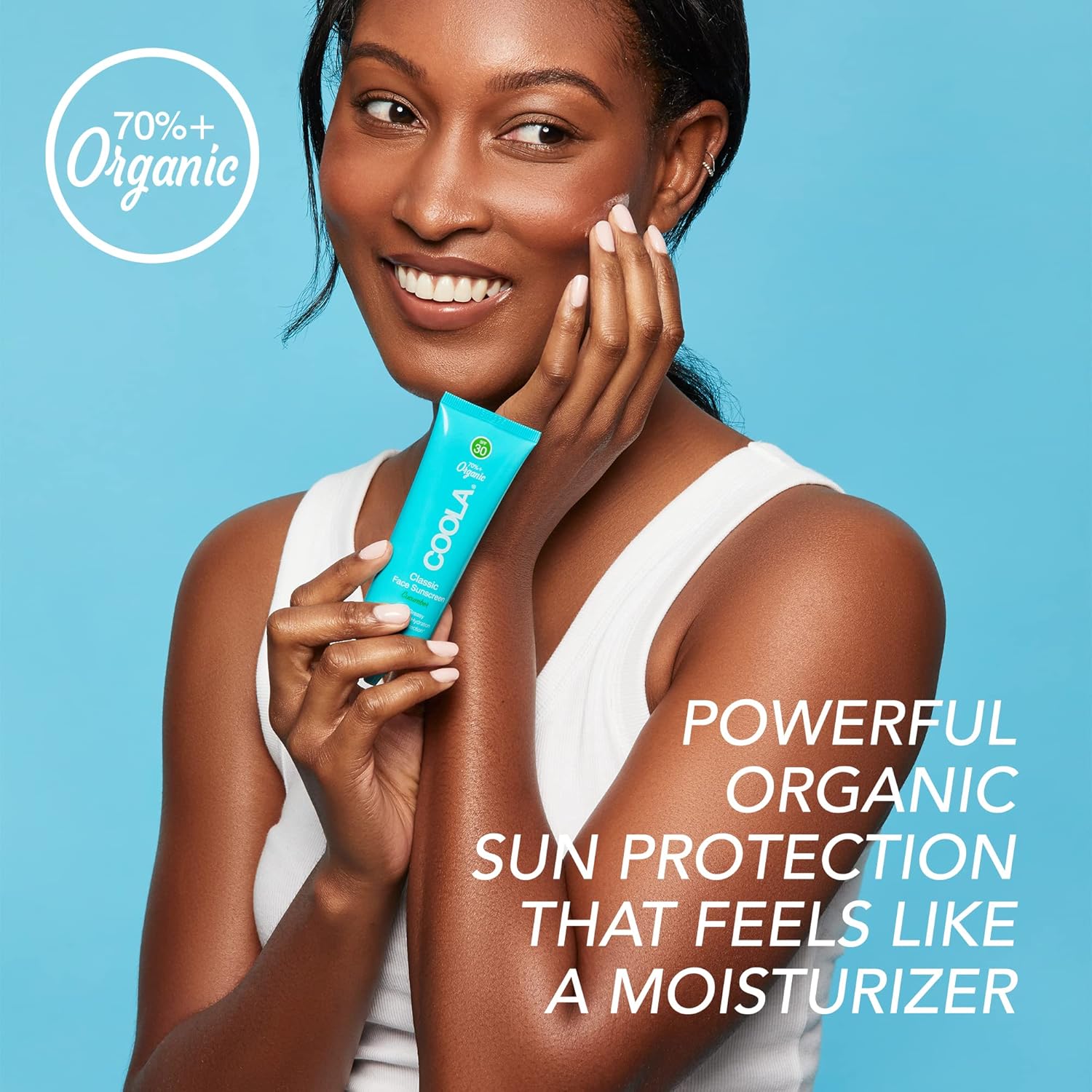 COOLA Organic Face Sunscreen SPF 30 Sunblock Lotion, Dermatologist Tested Skin Care for Daily Protection, Vegan and Gluten Free, Cucumber, 1.7 Fl Oz · v5