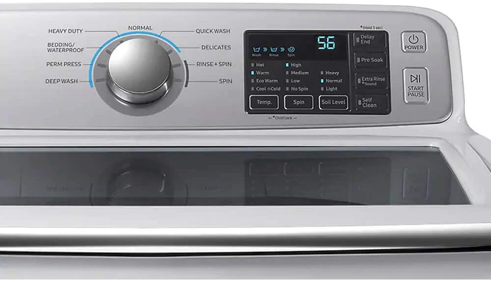 Samsung WA50R5200AW 4.5 inç Beyaz Üstten Yüklemeli Yıkayıcı