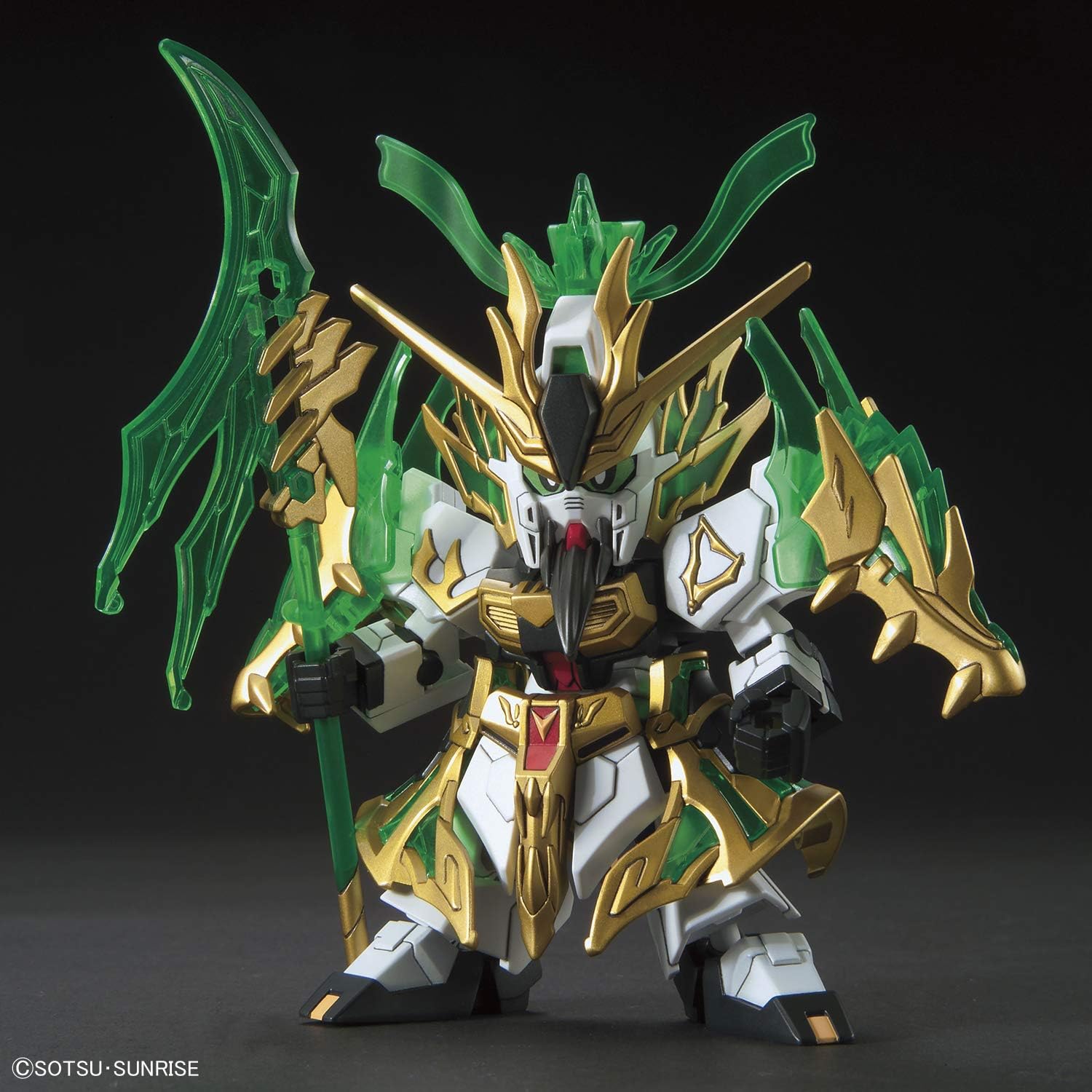Bandai Hobby Sangoku Soketsuden Guan Yu Yun Chang Cambia il kit modello Nu Gundam Sd