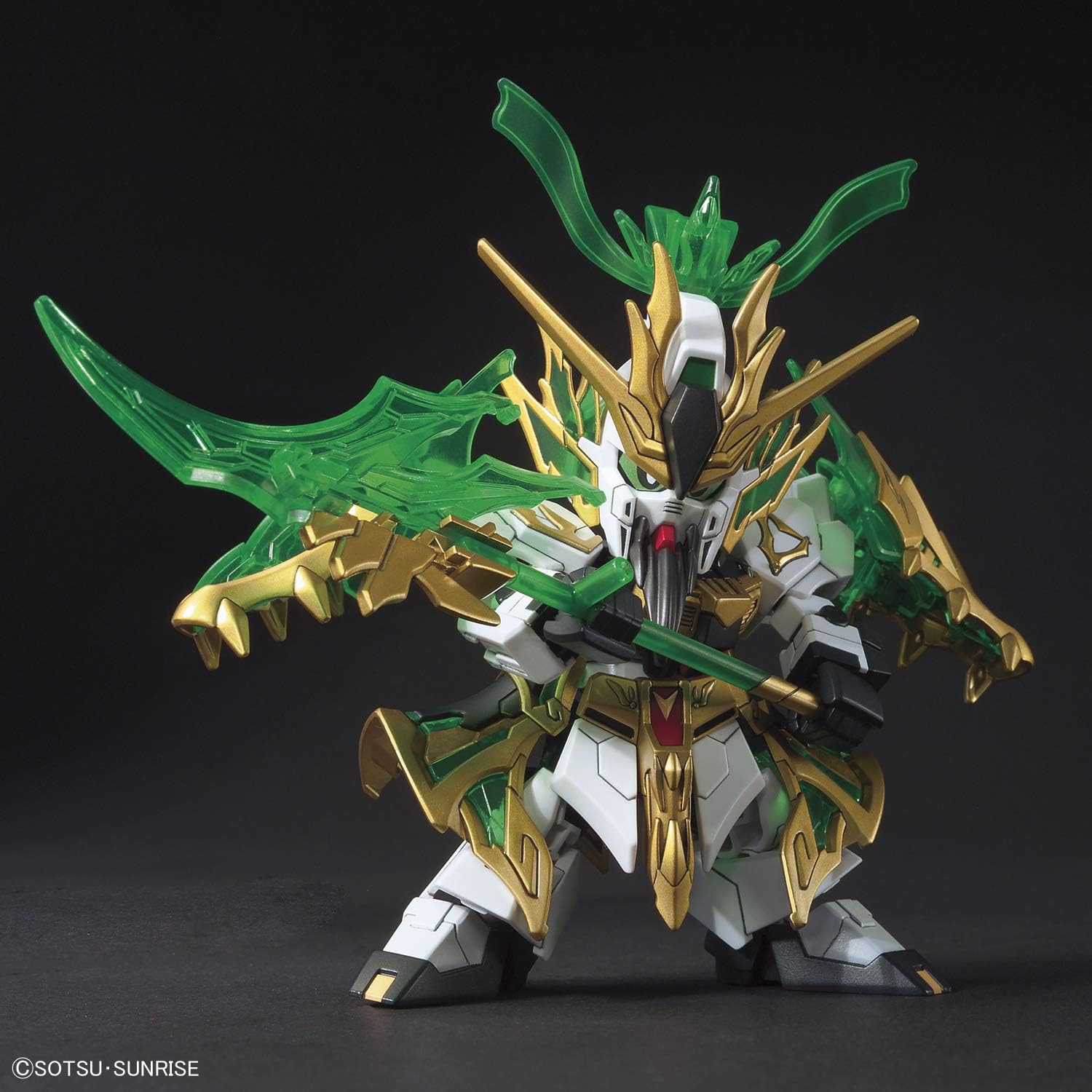 Bandai Hobby Sangoku Soketsuden Guan Yu Yun Chang Cambia il kit modello Nu Gundam Sd