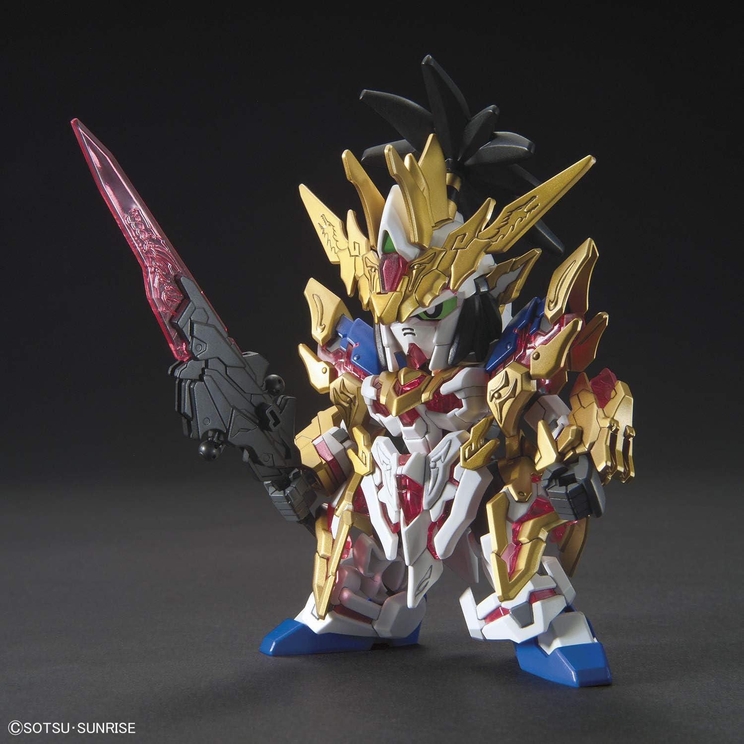 Kit modello Bandai Hobby Sangoku Soketsuden Liu Bei Unicorn Gundam Sd