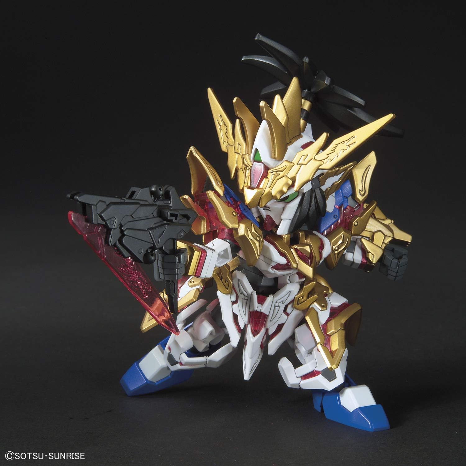 Kit modello Bandai Hobby Sangoku Soketsuden Liu Bei Unicorn Gundam Sd