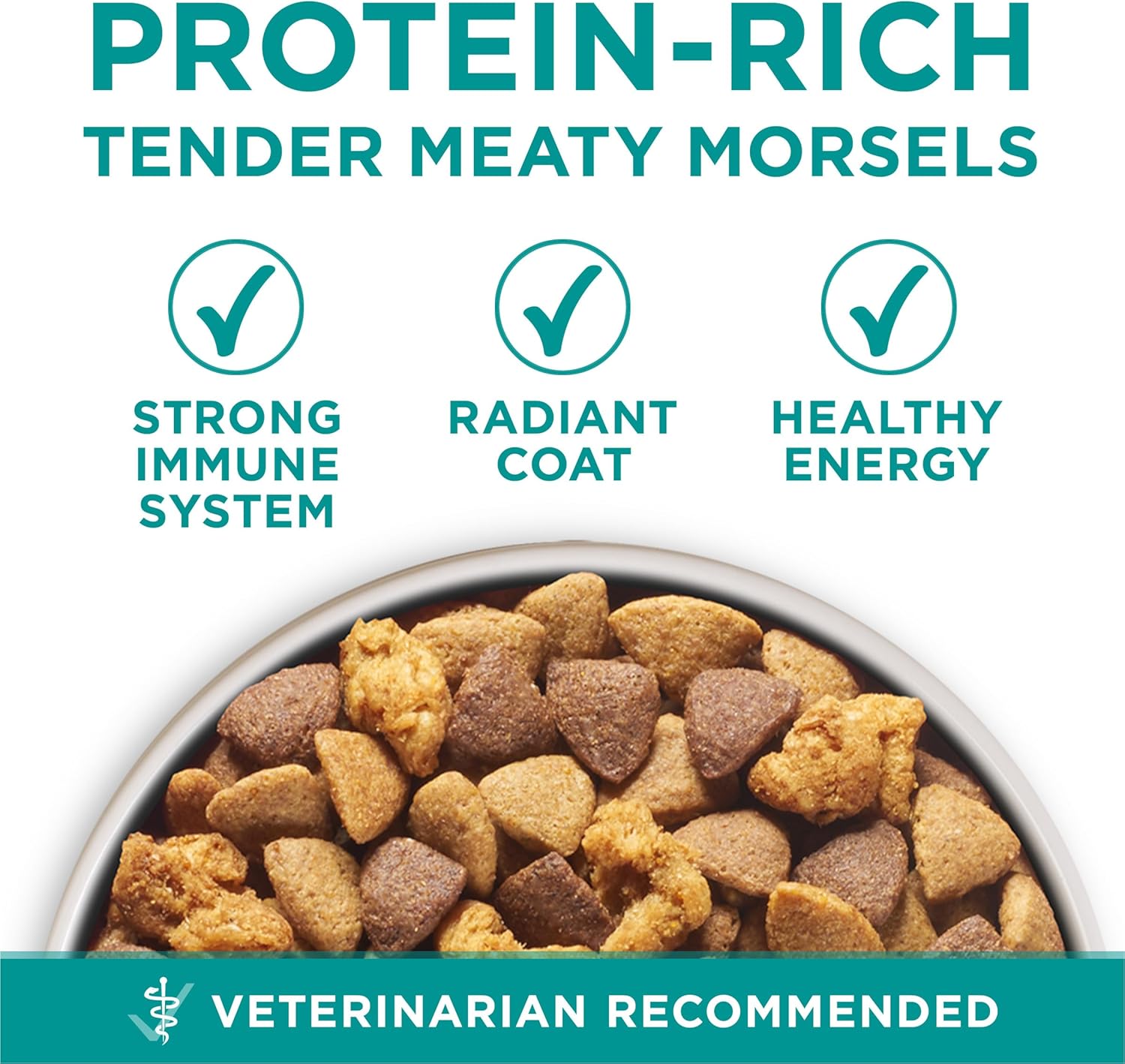 Nourriture sèche pour chiens Purina One Plus Digestive Health Formula, naturelle, avec vitamines, minéraux et nutriments ajoutés, sac de 16,5 livres