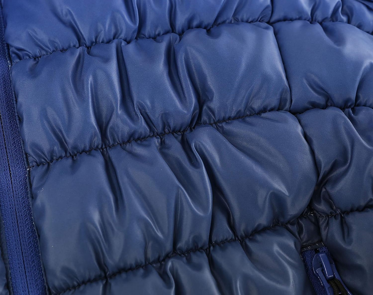 Boys Lightweight Puffer Jacket: Kids Waterproof Packable Outerwear Coat · v2