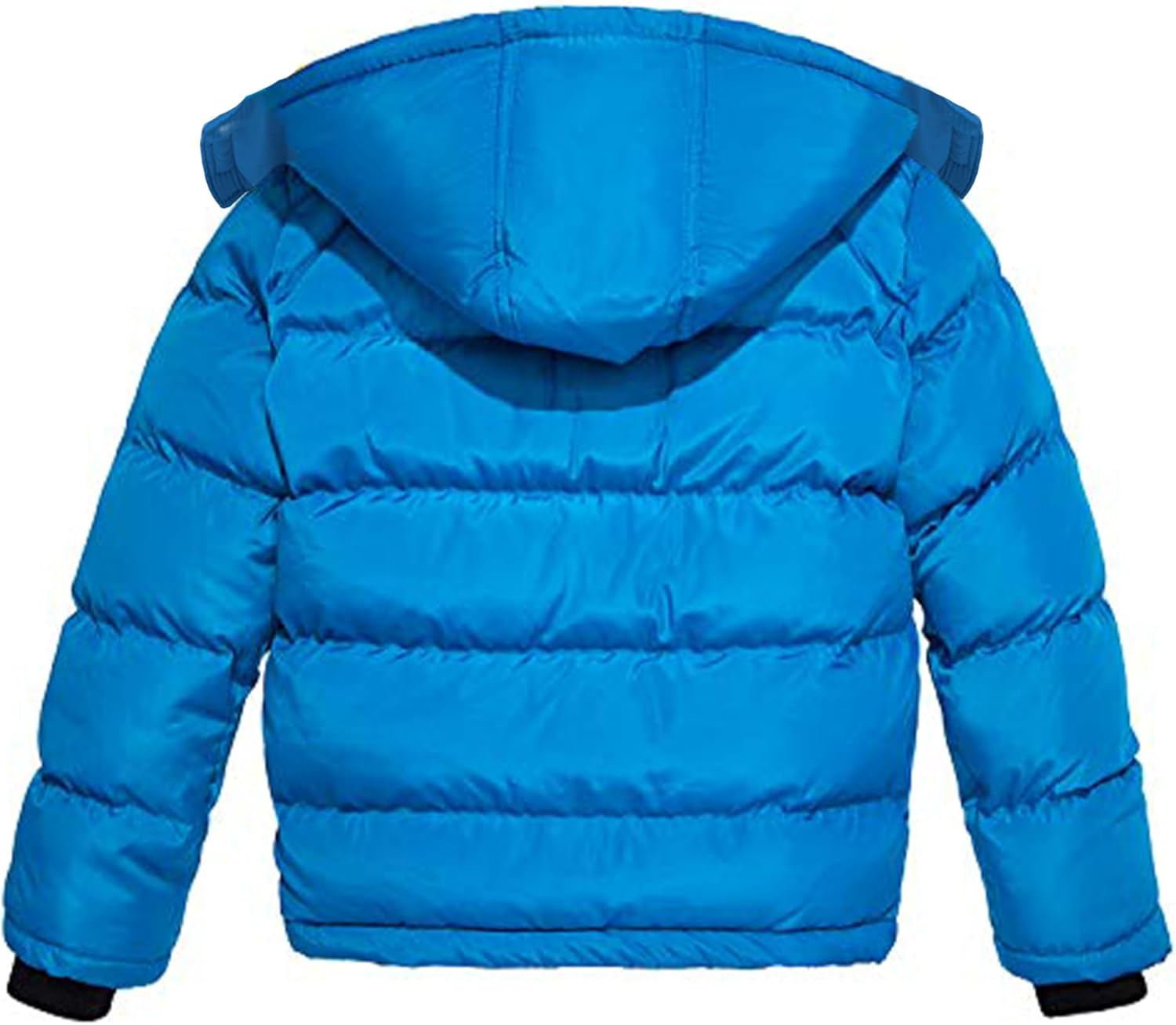 wantdo Boys Fleece Winter Coat Waterproof Puffer Jacket Warm Winter Outerwear Jackets with Hood