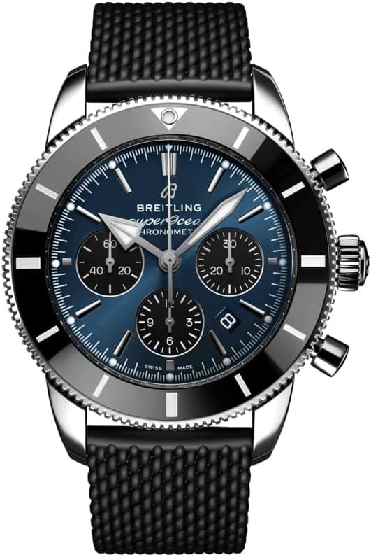 Breitling Superocean Heritage II Chronograph Automatic Blue Dial Mens Watch AB0162121C1S1 · v3