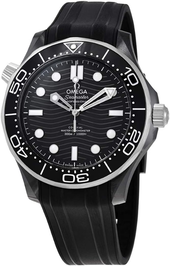 Omega Automatic Chronometer Black Dial Watch 210.92.44.20.01.001 · v4