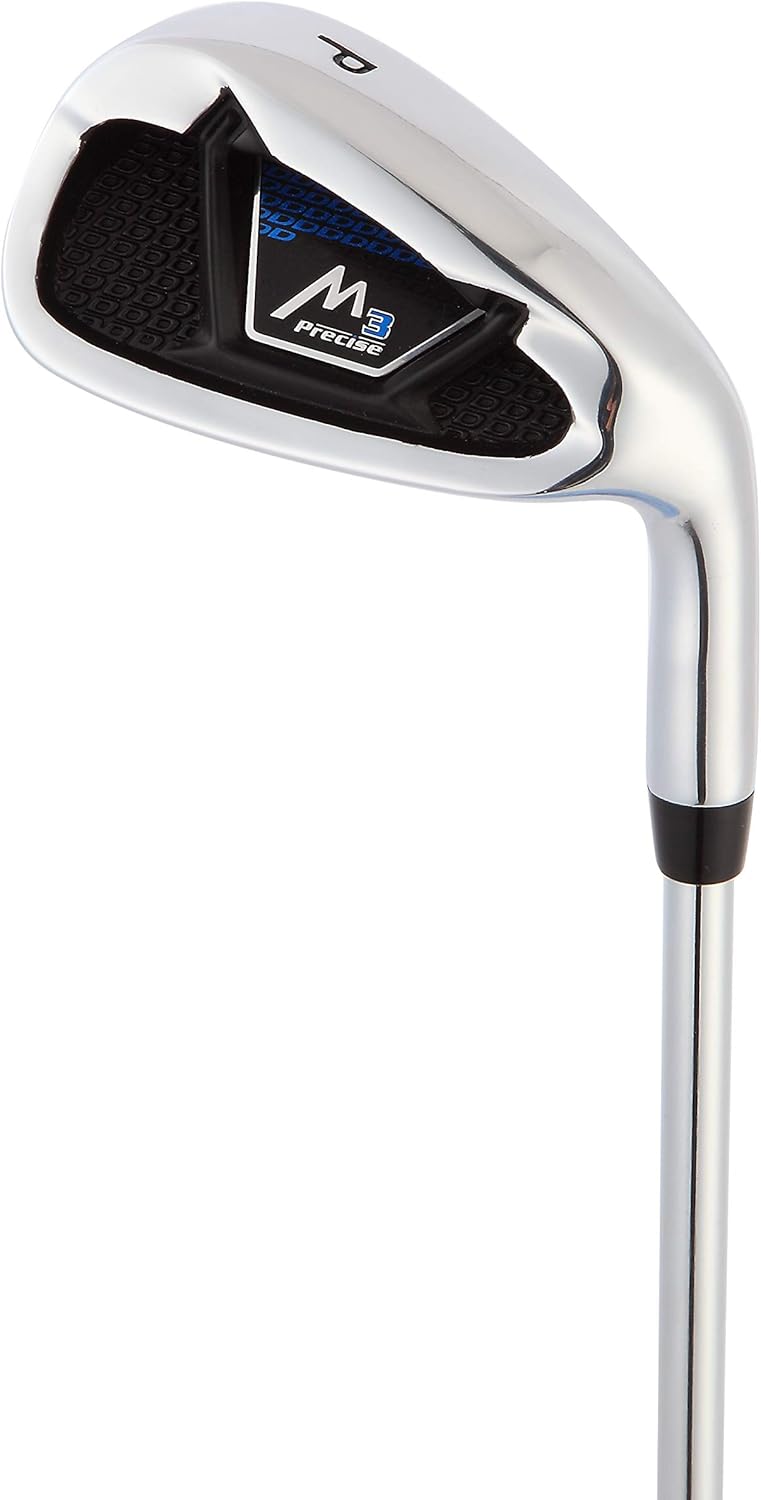 Precise M3 Mens Complete Golf Clubs Package Set Includes Driver, Fairway, Hybrid, 6-PW, Putter, Stand Bag, 3 H/C's - Right Handed - Regular, Petite or Tall Size · v2