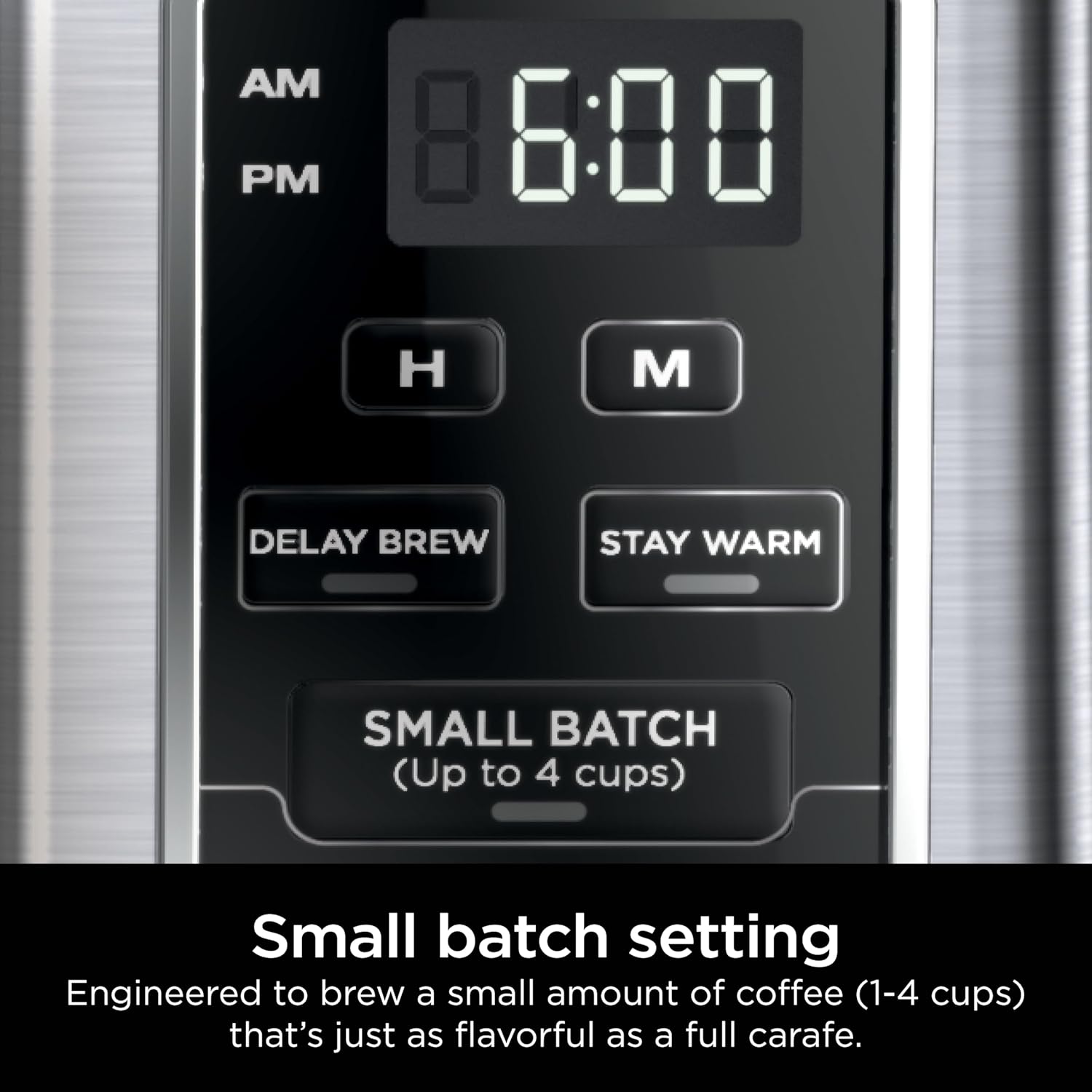 Ninja 12-Cup Programmable Coffee Brewer, 2 Brew Styles, Adjustable Warm Plate, 60oz Water Reservoir, Delay Brew - Black/Stainless Steel · v2