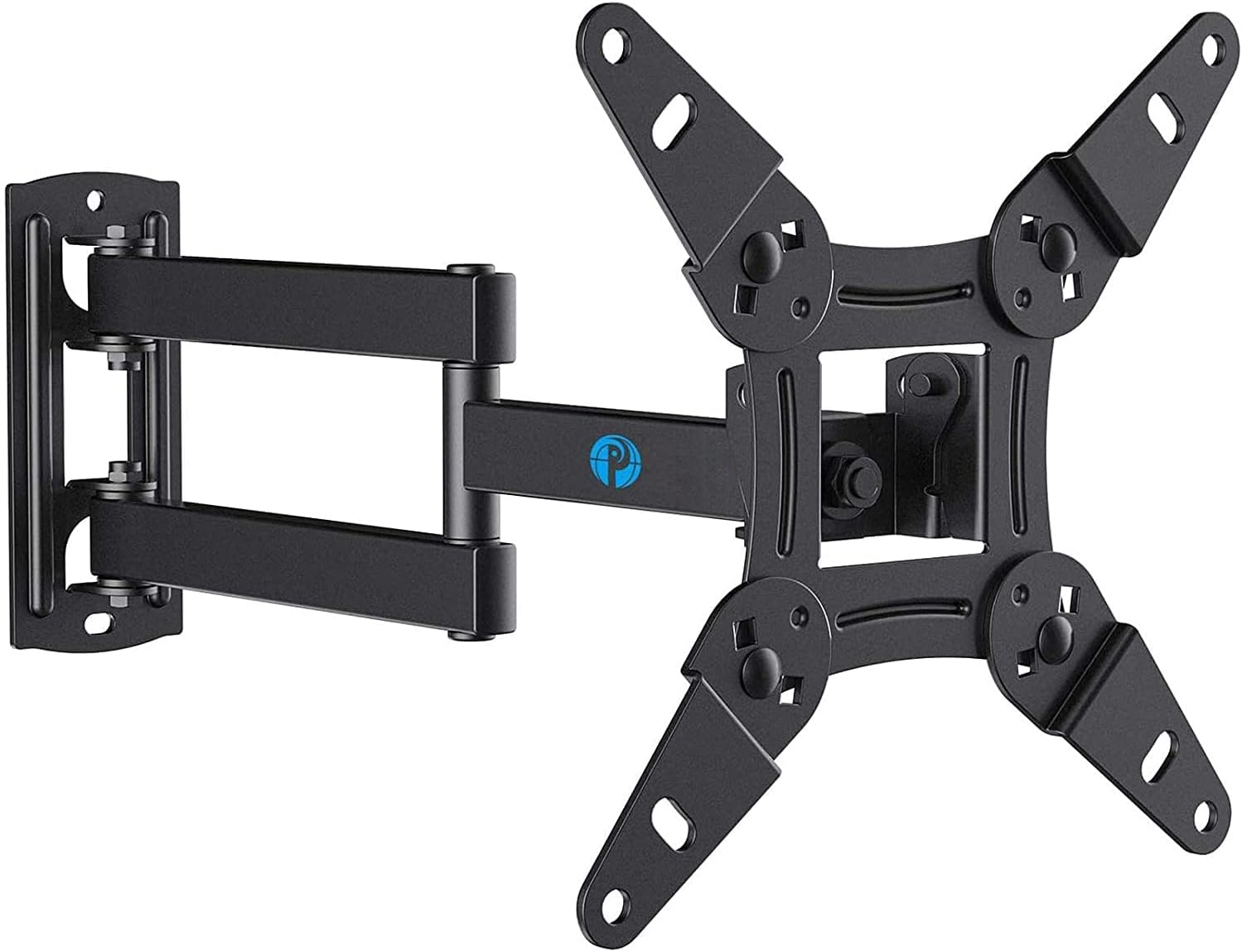 Full Motion TV Monitor Wall Mount Bracket Articulating Arms Swivel Tilt Extension Rotation for Most 13-42 Inch LED LCD Flat Curved Screen TVs  Monitors, Max VESA 200x200mm up to 44lbs by Pipishell · v2