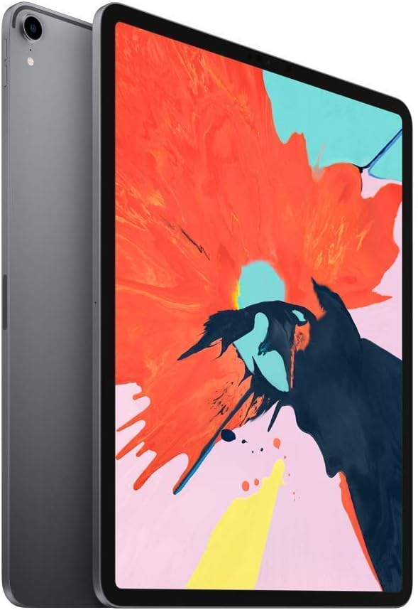 iPad Pro ของ Apple รุ่นปี 2018 (12.9 นิ้ว, Wi-Fi Cellular, 256GB) - สีเทาสเปซเกรย์ (ปรับปรุงใหม่)