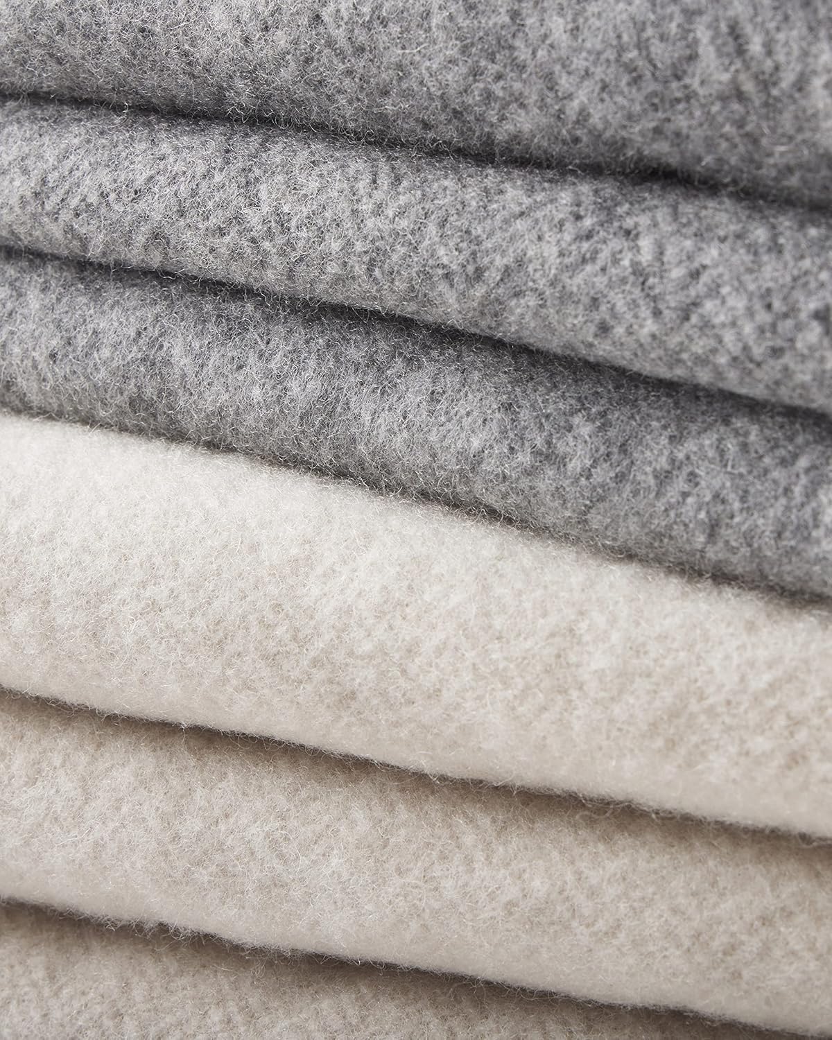 State Cashmere Herringbone Throw Blanket - Soft Accent Blanket for Couch, Sofa  Twin Standard Bed Made with Merino Wool amp; Cashmere Sourced from Inner Mongolia - (Beige/Ivory, 90x60") · v3