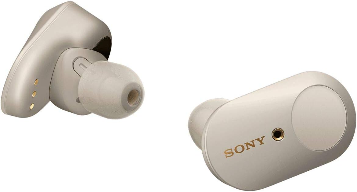 Sony WF-1000XM3 Wireless Noise Cancelling Headphones (Platinum Silver) · v3