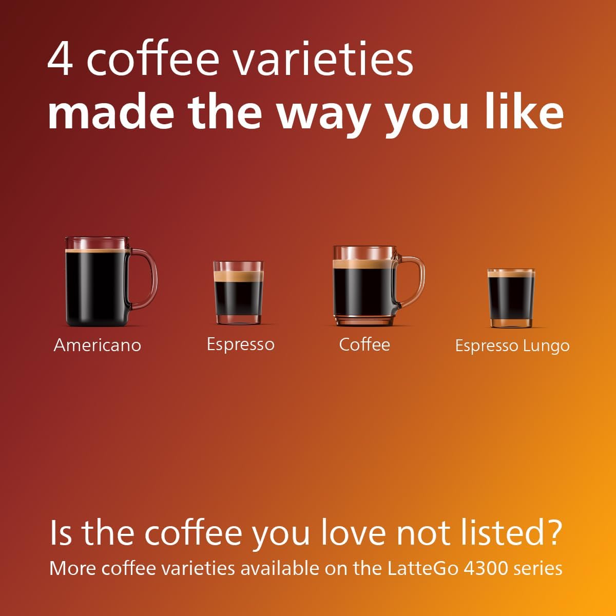 PHILIPS 3200 Series Fully Automatic Espresso Machine, Classic Milk Frother, 4 Coffee Varieties, Intuitive Touch Display, 100% Ceramic Grinder, AquaClean Filter, Aroma Seal, Black (EP3221/44) · v2