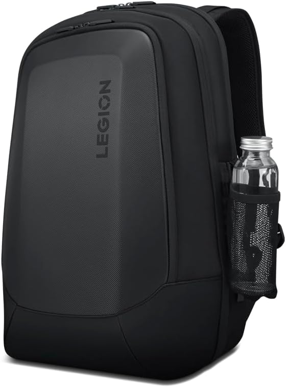 Lenovo - Legion 17” Armored Backpack – Gaming Laptop Bag – Double Layered Protection – Dedicated Storage Pockets – Durable Pack with EVA Front Shield · v3