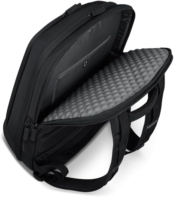 Lenovo - Legion 17” Armored Backpack – Gaming Laptop Bag – Double Layered Protection – Dedicated Storage Pockets – Durable Pack with EVA Front Shield · v3