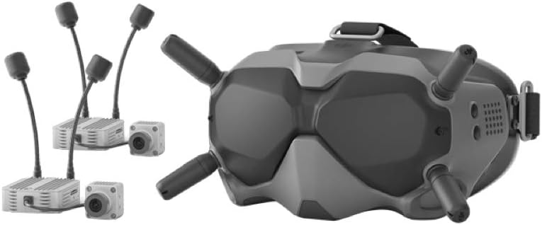 DJI Digital immersive FPV System with Air Unit Module, FPV Camera, FPV Goggles · v7