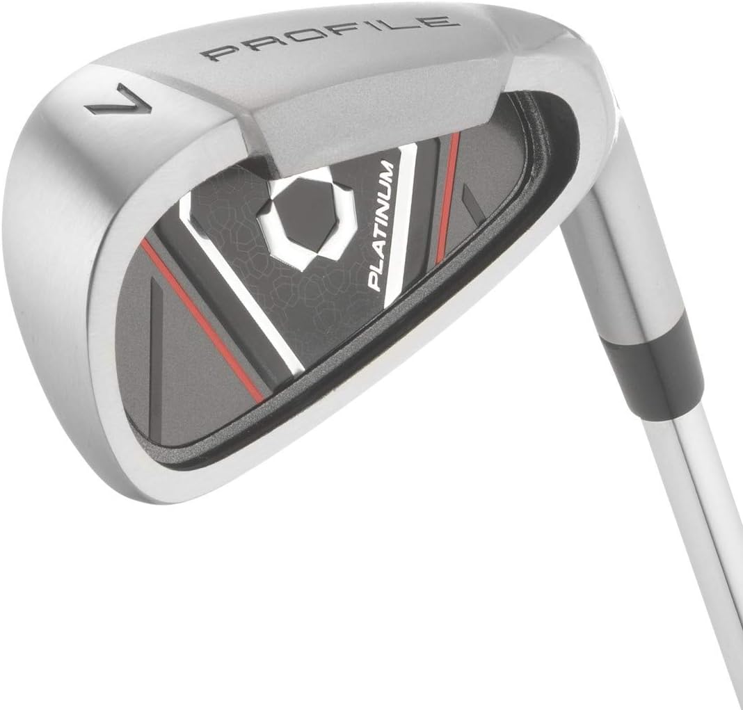 Set completo di mazze da golf WILSON Profile Platinum da uomo - con mano destra, borsa con supporto