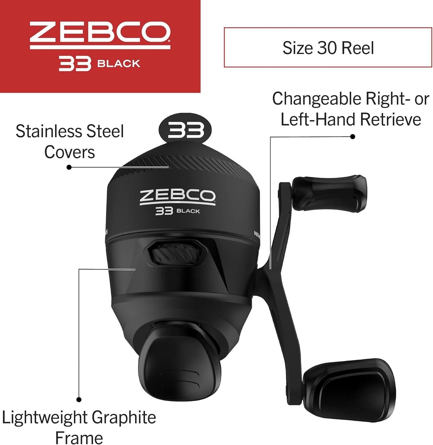 Reel Pancing Zebco Spincast