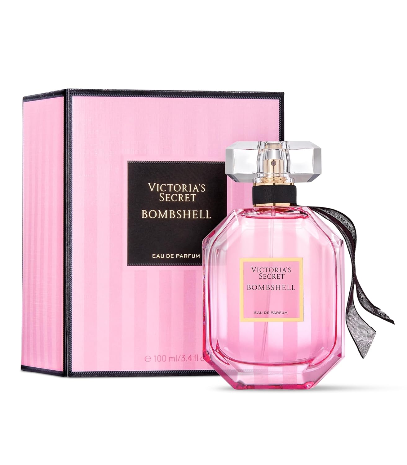 Victorias Secret Bombshell Eau de Parfum, Mor Çarkıfelek Meyvesi Notaları, Shangri-La Şakayık Vanilya Orkide, Kadın Parfümleri (3.4 oz)