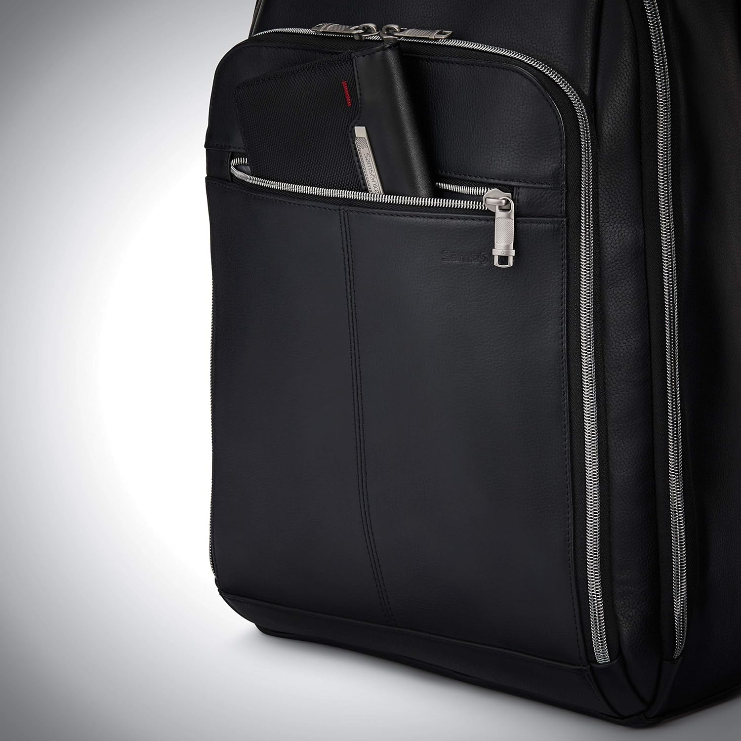 Zaino Samsonite Classic in pelle, nero, taglia unica