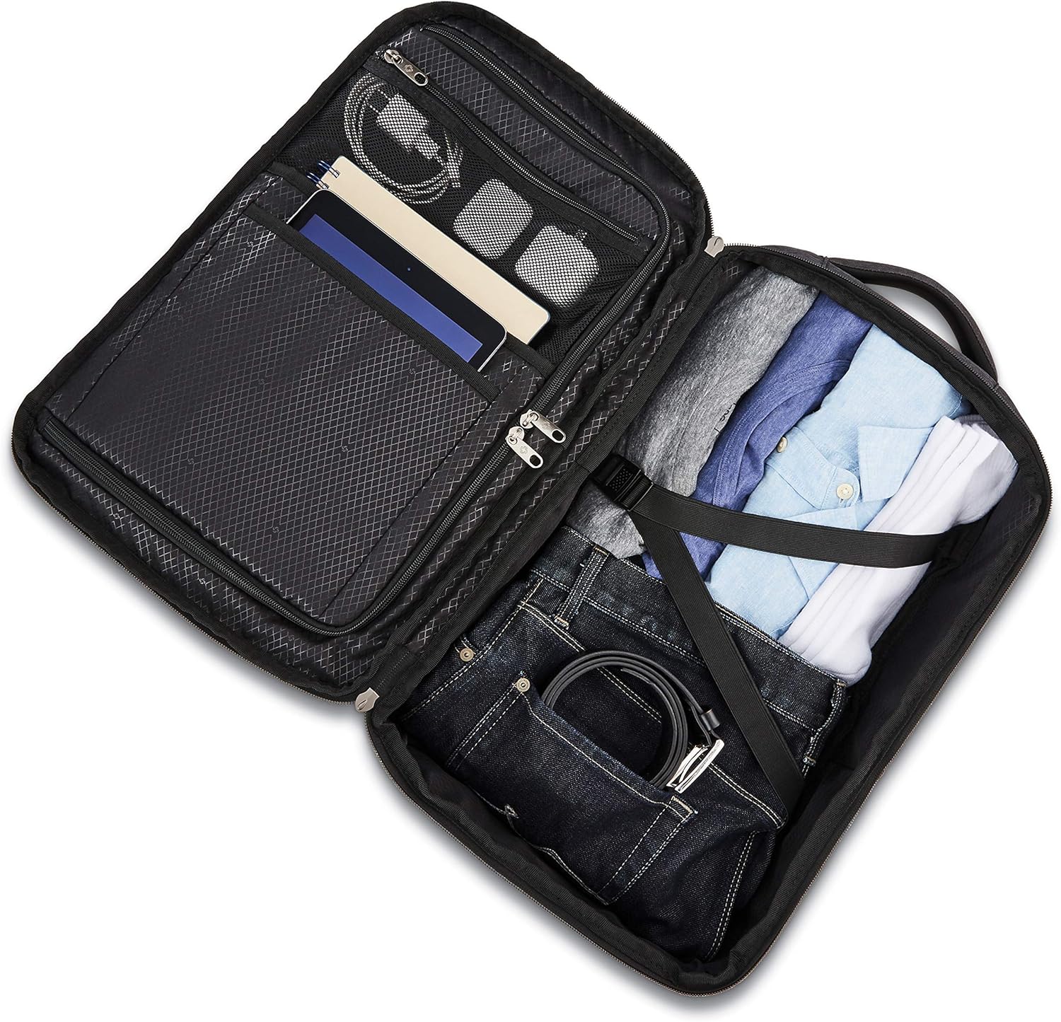 Samsonite Modern Utility Travel Backpack, Charcoal Heather, One Size · v3