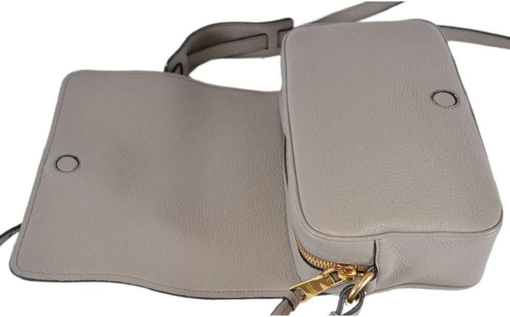 กระเป๋าสะพายข้างหนัง Prada Vitello Phenix Clay Grey 1BD163