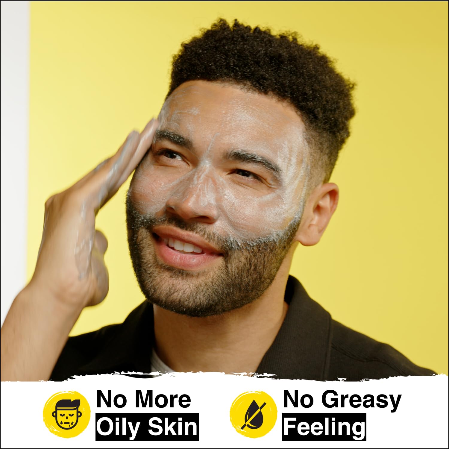 Lumin - Complete Set Mens skincare Routine includes: Charcoal Face Wash, Charcoal Scrub, Face Moisturizer, Wrinkle Serum, Recovery Oil  Dark Circle Defense Balm · v4