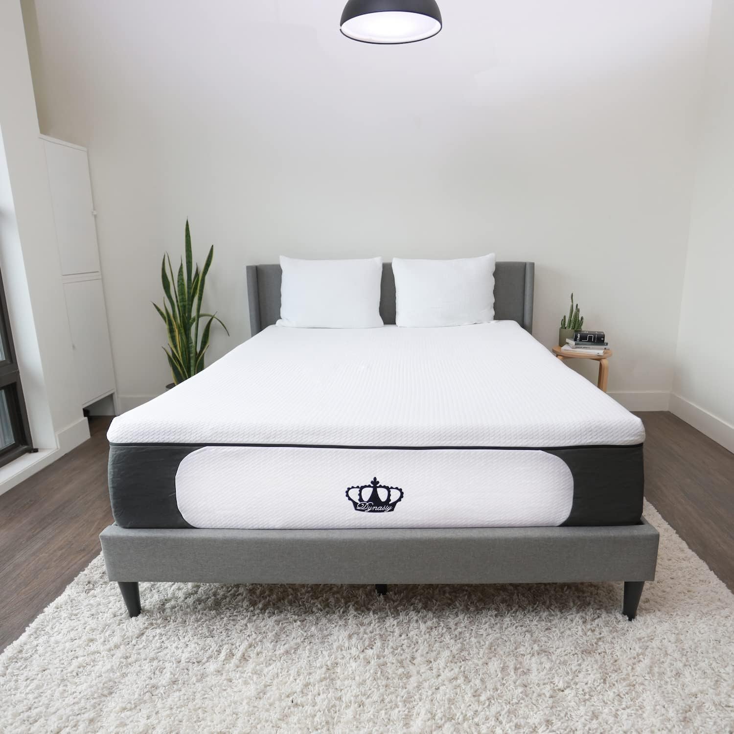 DynastyMattress King Mattress 14.5” Inch CoolBreeze Plush Medium-Soft Gel Memory Foam Mattress Bed, King Size 60x80 (USA Made) · v2
