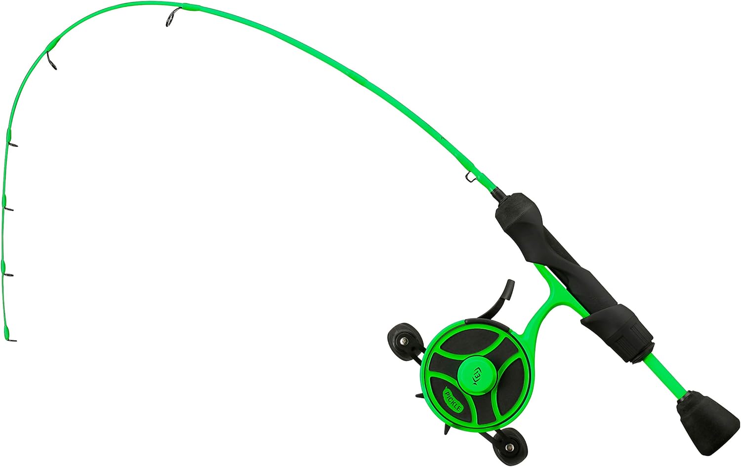 FreeFall Ghost Radioactive Pickle - Inline Ice Fishing Combos · v2