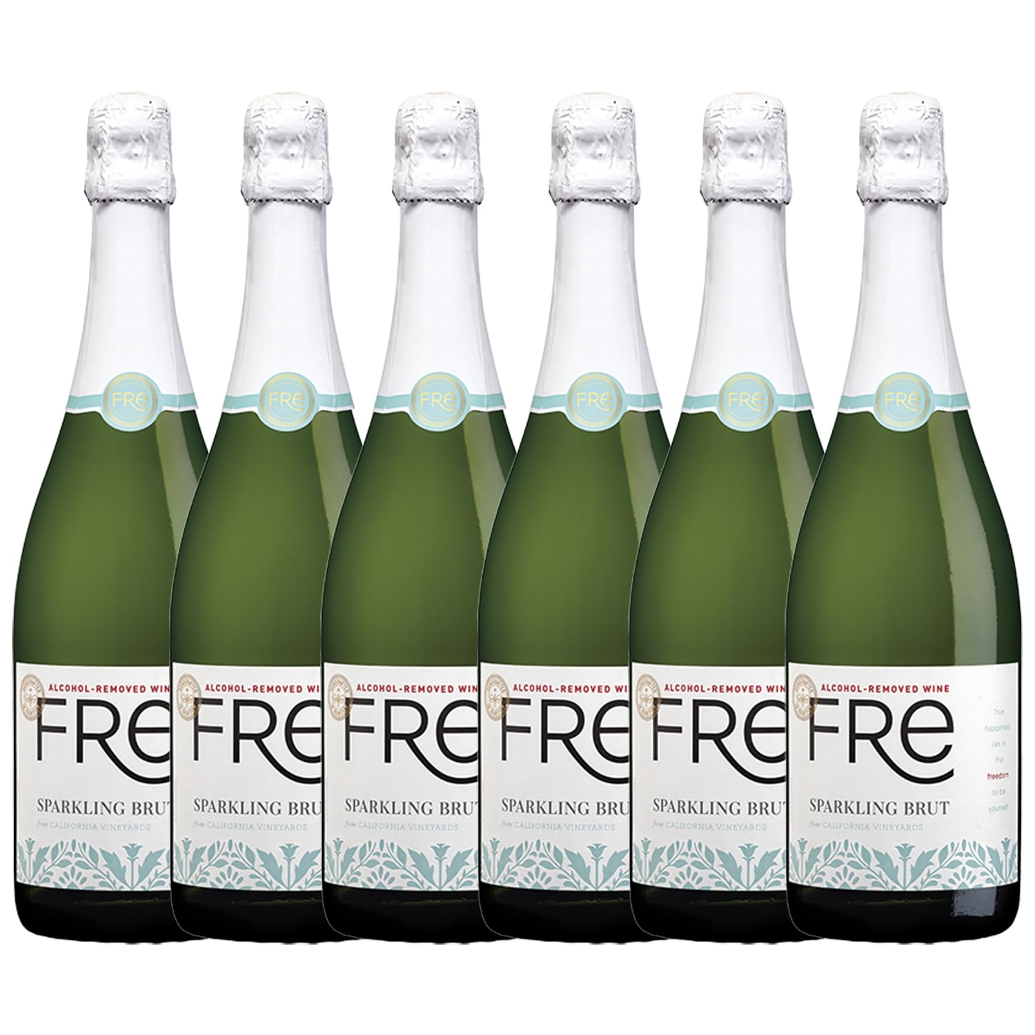 Sutter Home Free Brut Alkoholfreier Champagnerwein — Der beste NA Brut auf dem Markt! (6 Flaschen)