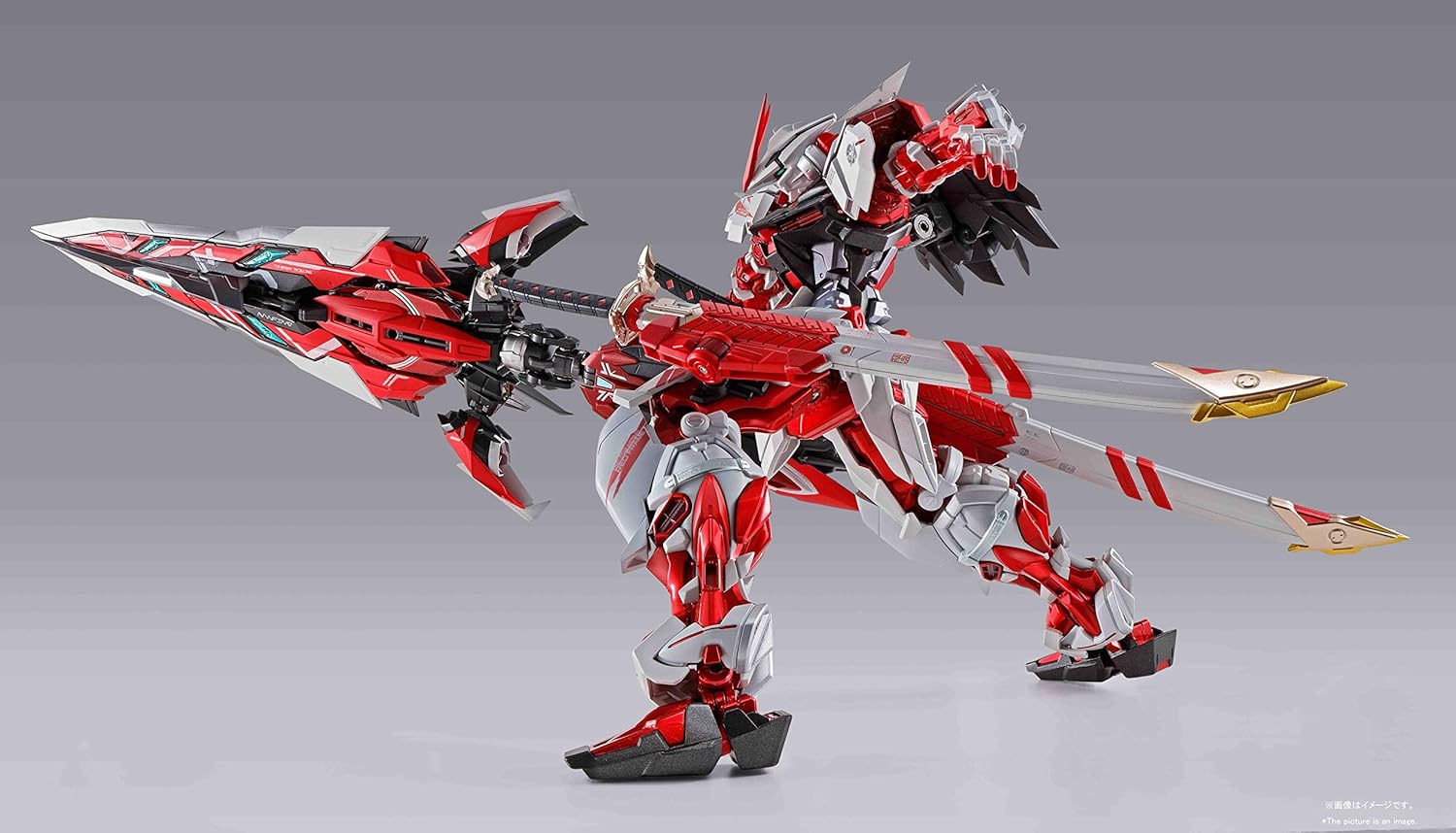 TAMASHII NATIONS - Alternative Strike - Gundam Astray Redframe Kai (Alternative Strike Ver.), figurine à collectionner en métal de Bandai Spirits
